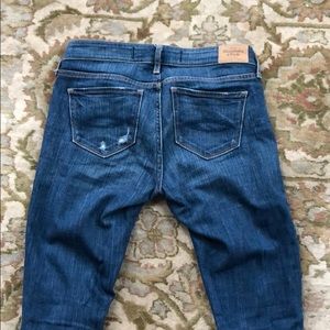 A&F distressed jeans